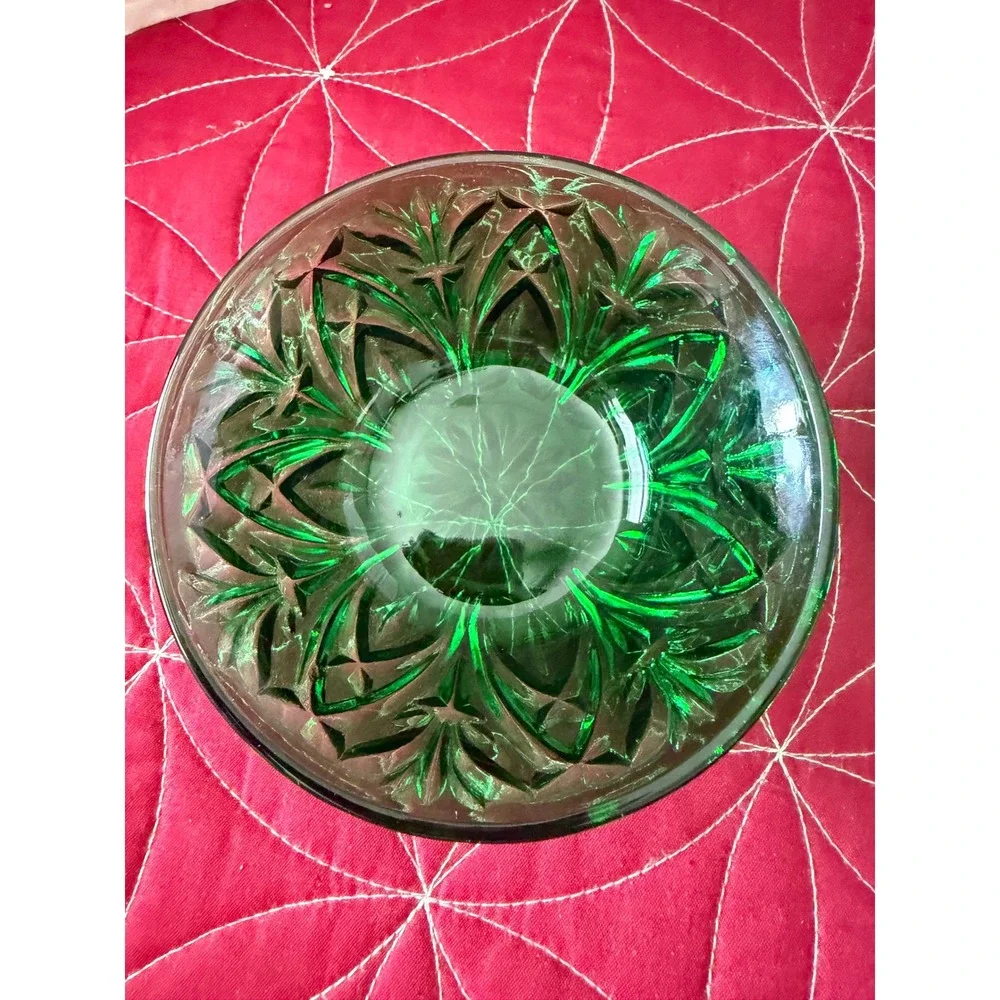 Anchor Hocking emerald green